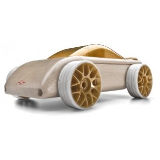 Mini C9-S berlina, jucarie din lemn