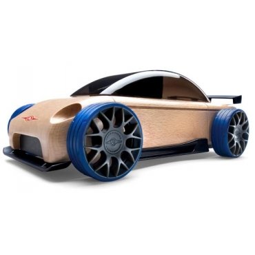 Mini S9-R sport sedan, jucarie din lemn